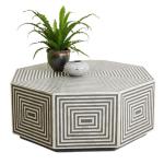 Hexagon Metallic Coffee Table
