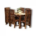 Teak Wooden Dining Table Set