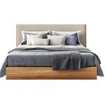 Wooden Platform Bed
